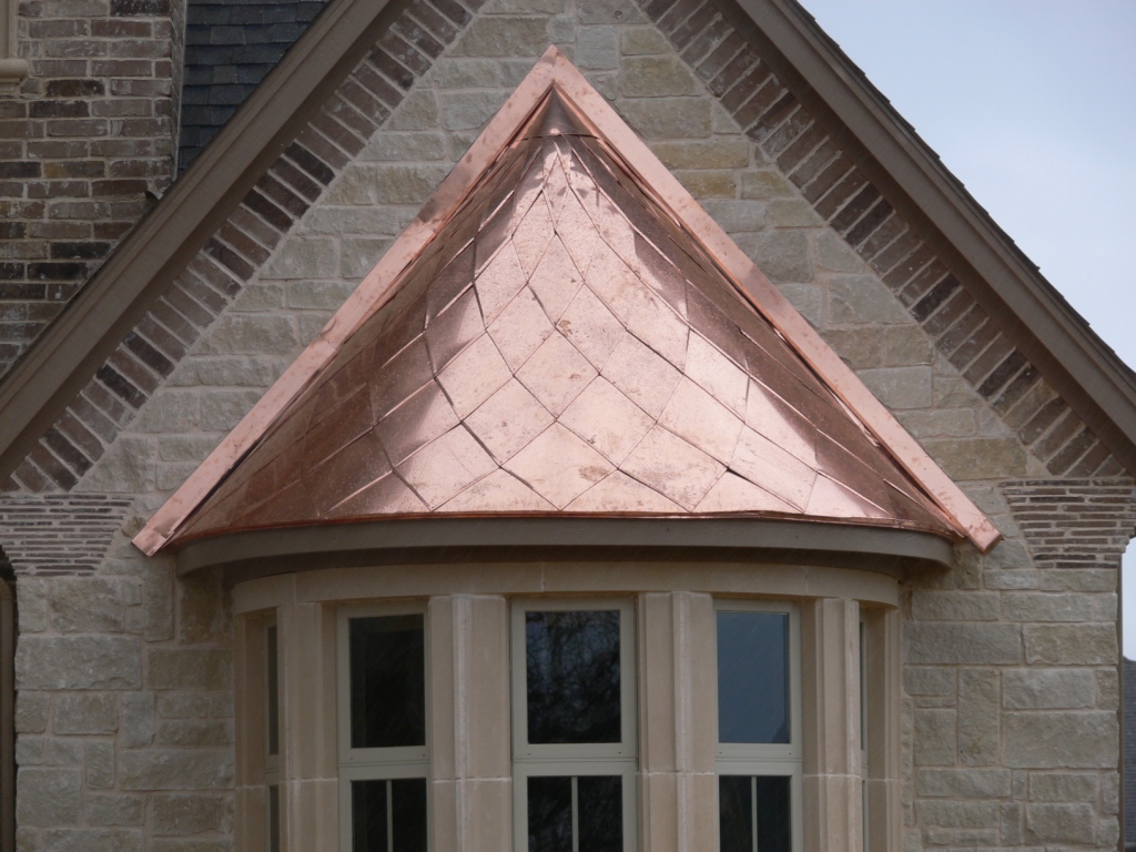 Window Copper Awning